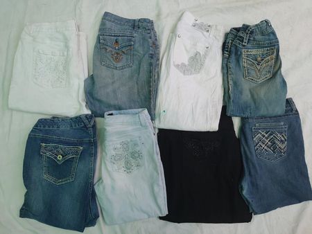 Y2K Embroidery Unbranded Jorts