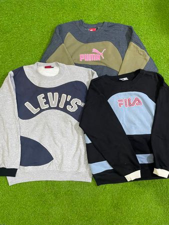 Pull en mélange de marques recyclé