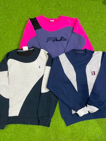 Pull en mélange de marques recyclées