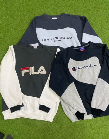Pull en coton mélangé de marque recyclé