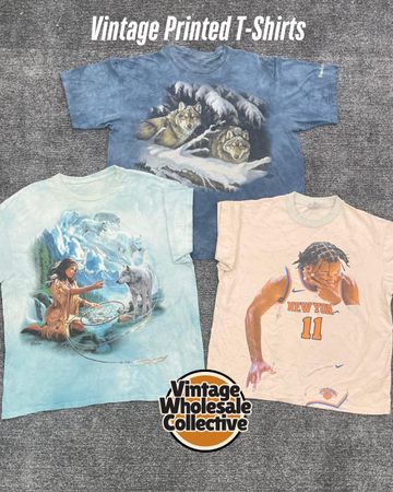 Vintage Printed T-Shirts - (09/06)