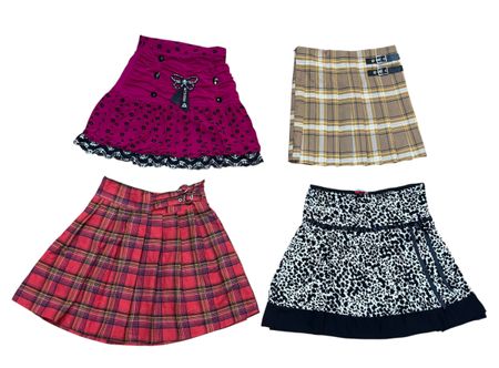 Y2K Mini mix skirt 10 pcs At 1007
