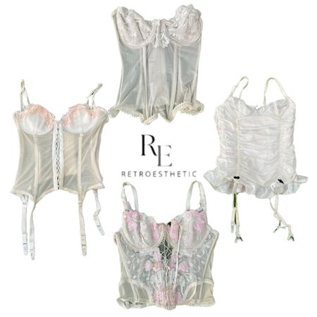 Y2K Romantic vibe Girl  Corset RE-3386
