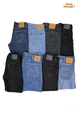 RV3752 Levi's Zipper Jeans