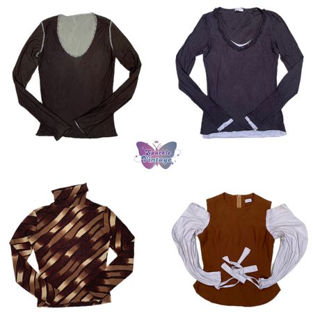 Y2K Soft Grunge Collection Tops (SV-043)