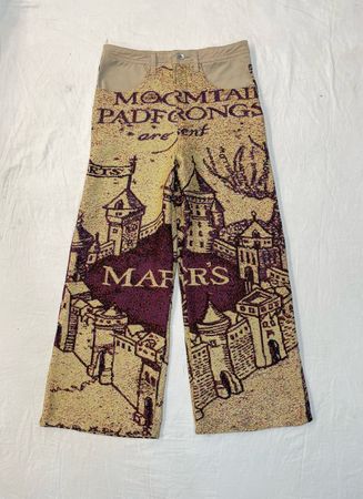 Upcycle Tapestry Baggy Style Pants (DV -06)