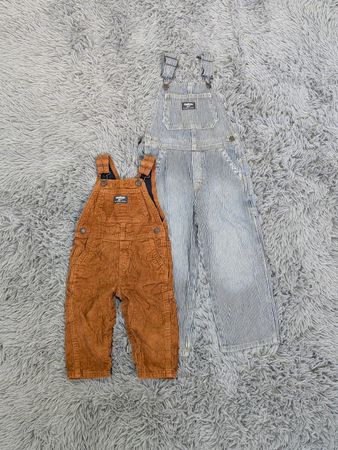 Vintage OshKosh Kids Dungarees | Denim Overalls Bundle