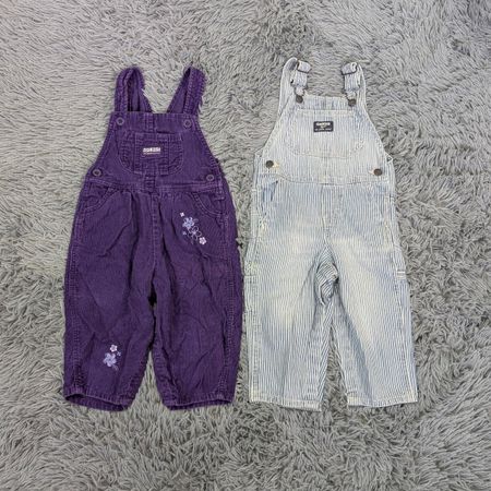 Vintage Kids OshKosh B'gosh Denim Overalls Bundle | Grade A/B