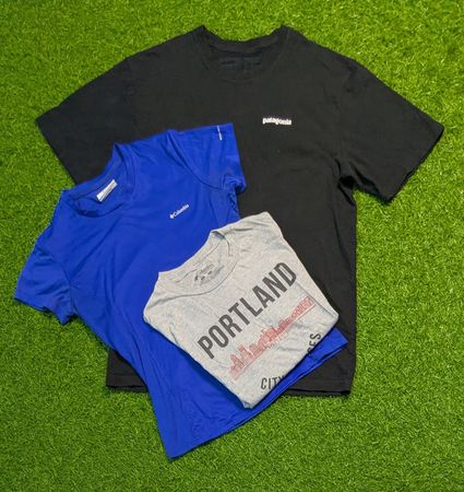 6150 - Columbia, Patagonia Half and Full Sleeves T-Shirts