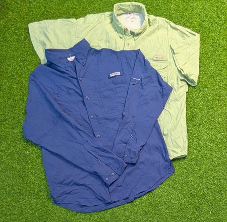 6158 - Columbia, Patagonia ハーフおよびフルスリーブシャツ