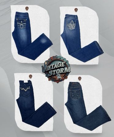 Y2K Embellished Flared Jeans