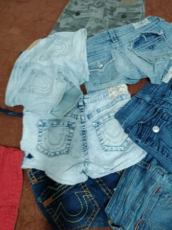 Miss Me Shorts, rock revival shorts, True religion shorts.