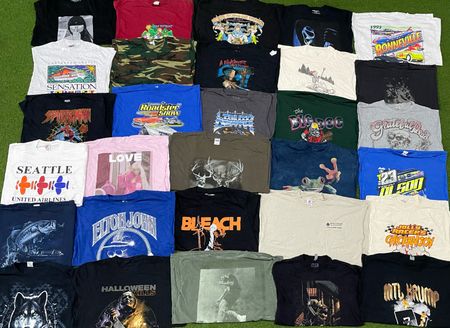 Vintage Music Printed T shirt 30 pcs