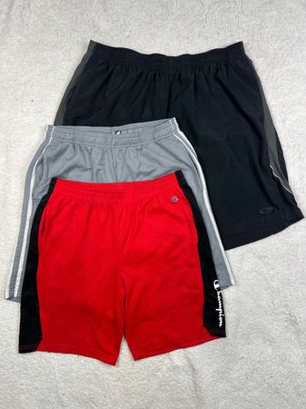 Mix branded sport shorts