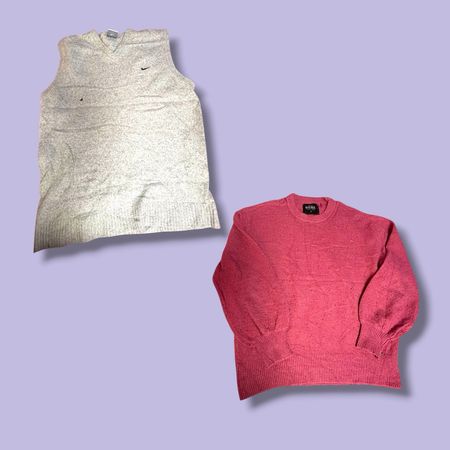 Nike and diesel sweatshirt and vest