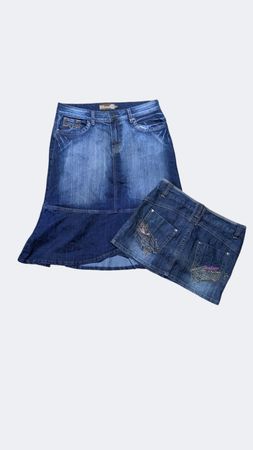 Y2k mini / midi skirt