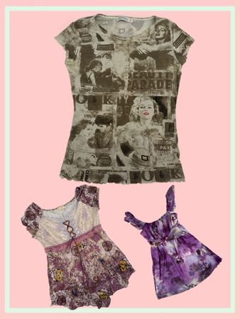 Mix Graphic Tops