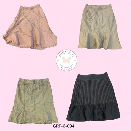 Soft Summer Cotton Skirt – Breathable & Everyday Chic ✨ (GRF-6-094)