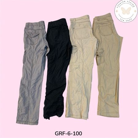 Women’s High Waist Cargo Capri Pants – Street Style Summer Edition (GRF-6-100)