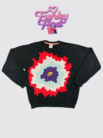 Upcycled Nike Patchwork Sweatshirt