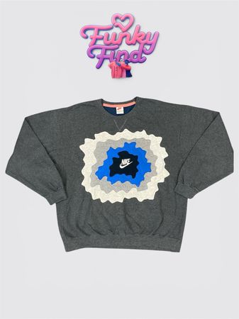 Upcycled Nike Patchwork Sweatshirt