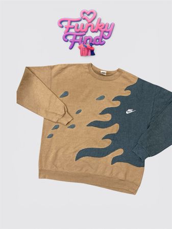 Upcycled Nike Patchwork Sweatshirt