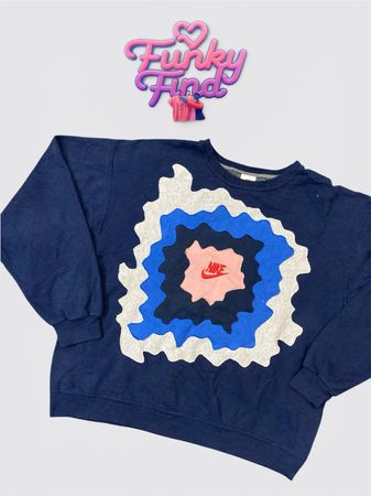 Upcycled Nike Patchwork Sweatshirt