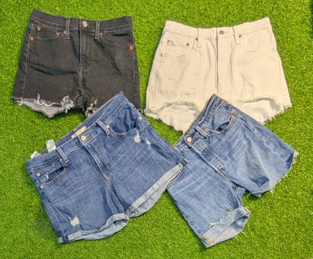 6171 - Levi's Pantalones Cortos de Mezclilla
