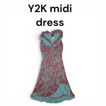 Y2K midi dress