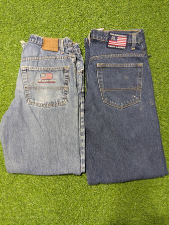 Jeans vintage RL Polo, achado de luxo em brechó ✨
