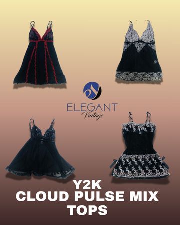 Y2K Cloud Pulse Mix Tops - EV1314