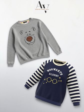 Branded cartoon sweatshirts