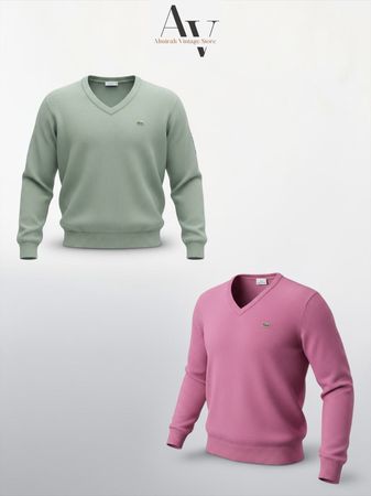Lacoste sweatshirt and cardigan