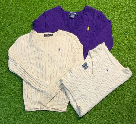 6184 - Ralph Lauren Pulls en maille côtelée