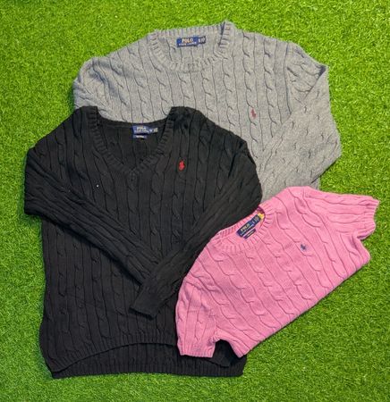6185 - Ralph Lauren Pulls en tricot à torsades