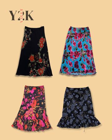 Vintage Bloom Skirts (Yv-689)