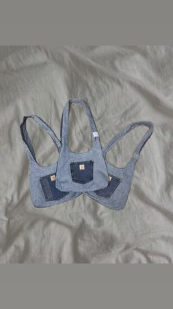 Upcycled Carhartt Denim Hand Bag