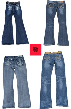 DESIGNER Y2K INSPIRED JEANS