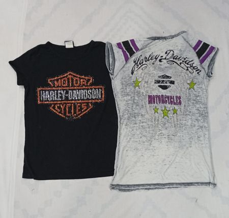 CR9073 Y2K HARLEY BABY TEES
