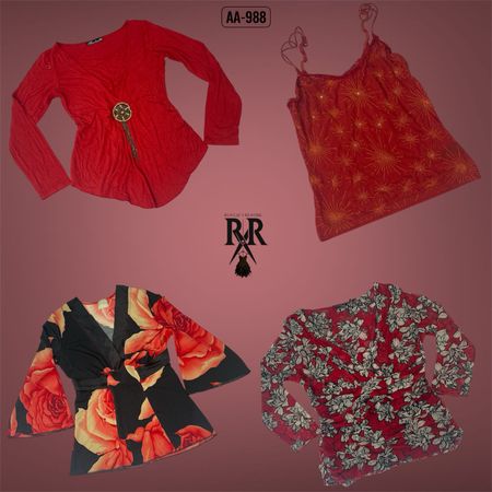 Y2K Romantic Grunge Mix Tops (AA-988)