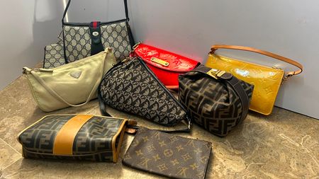 Louis Vuitton Dior Gucci Fendi small pochette shoulder bags
