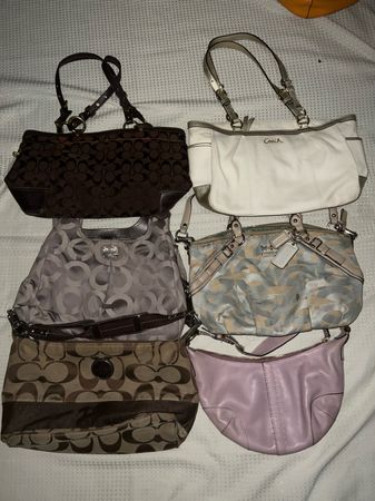 Coach hand bag
