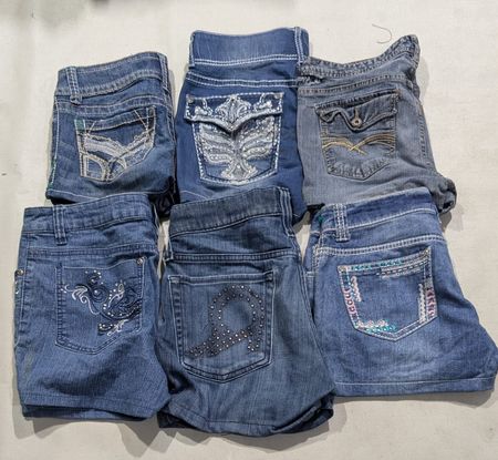 HYDRAULIC AND OTHER MIX BRANDS MINI SHORTS (032)