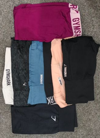 Premium gym shark leggings