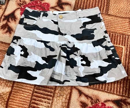 Y2k cotton mini skirts