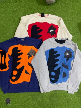 Suéter de patchwork reciclado de Nike