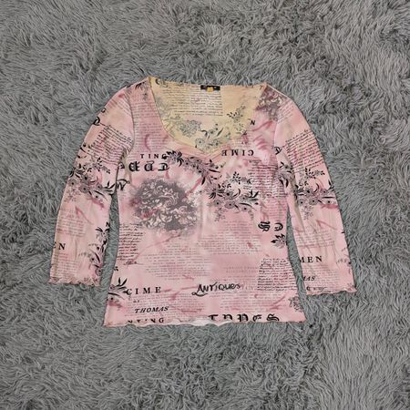 Mesh & Sheer Long Sleeve Blouses Mix