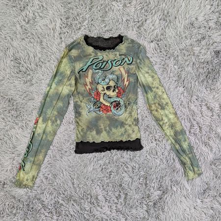Printed Y2K Blouses Wholesale Lot
