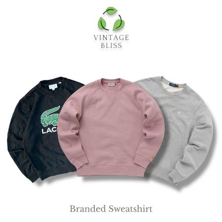 Premium Branded Crewneck Sweatshirts
