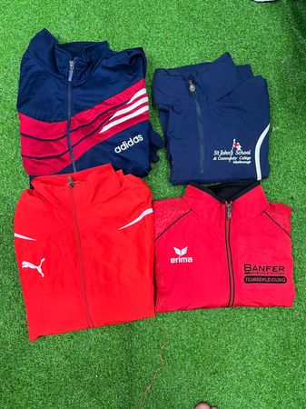 Track jacket mix brand Adidas erima Nike puma etc